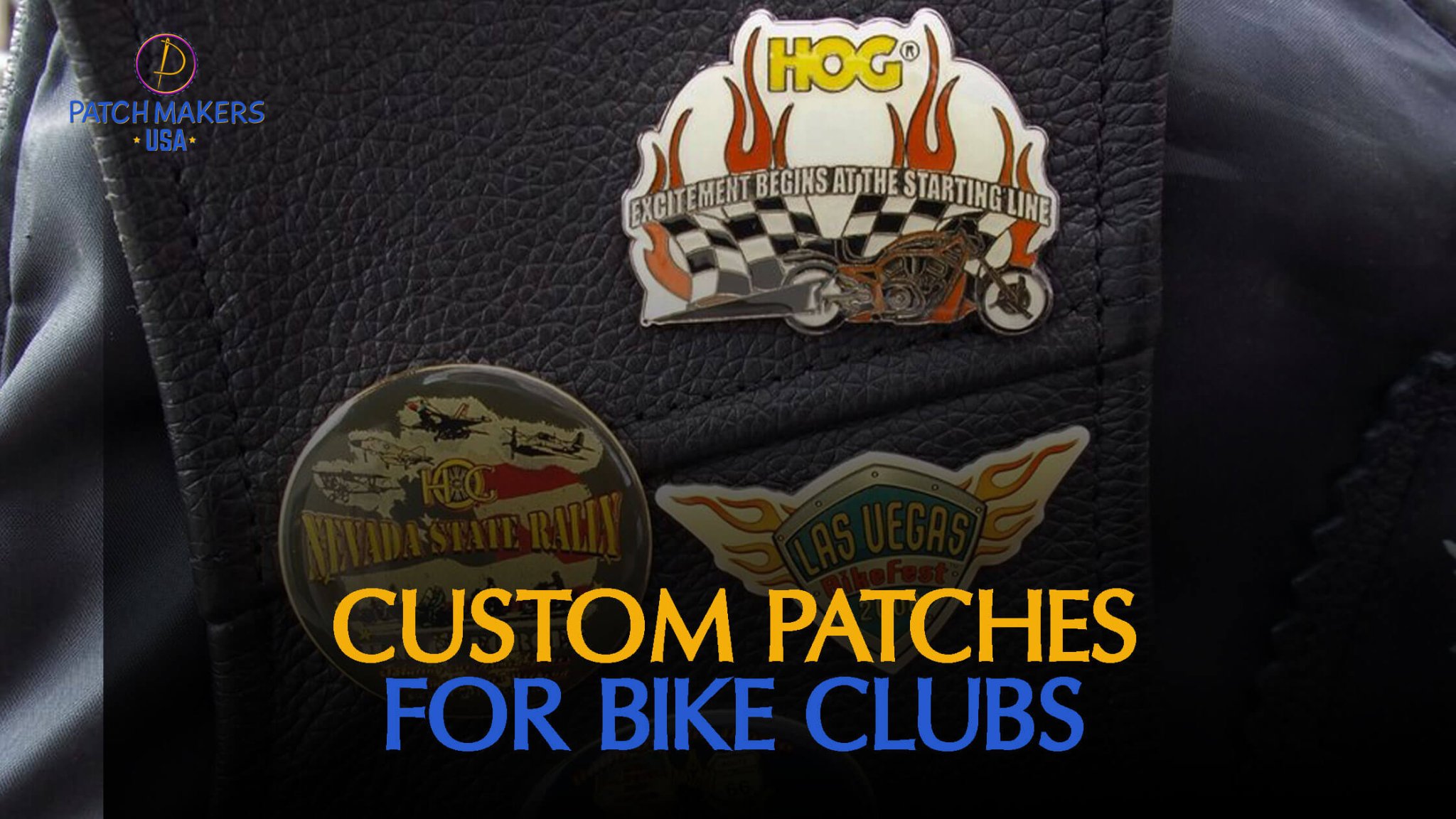 Best Types of Custom Patches for Biker Clubs and Motorcycle Enthusiasts