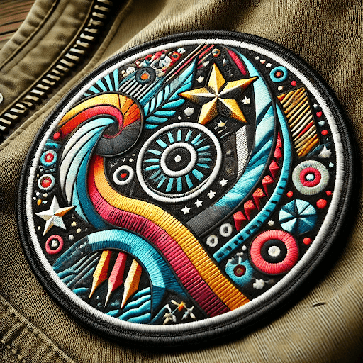 High-quality custom patch for small business branding
