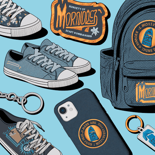 Custom embroidered patches on multiple stuff Custom embroidered patches on multiple stuff