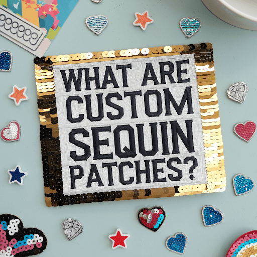 Custom sequin patch