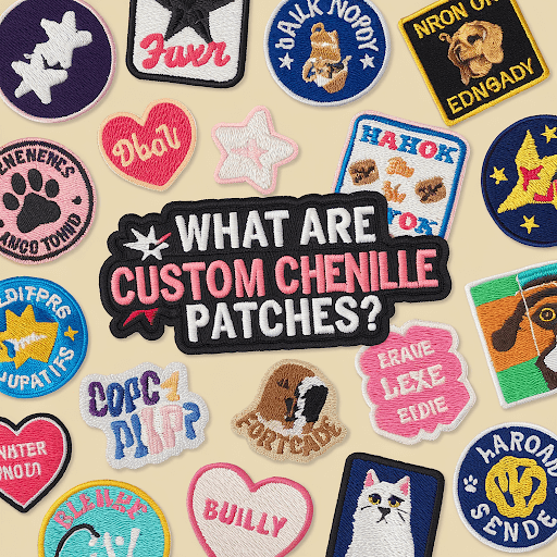 what are custom chenille patches