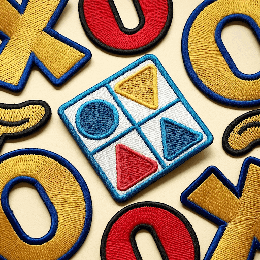 A collection of custom Squid Game themed patches