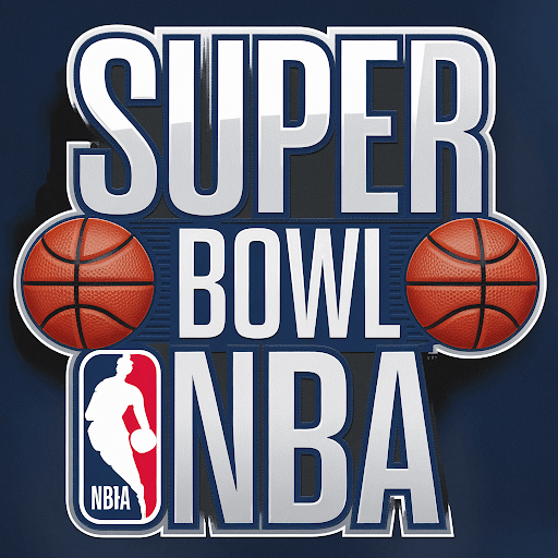 custom patch for Super Bowl NBA