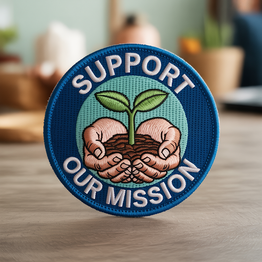 vibrant custom patch design