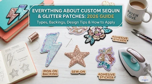 Everything About Custom Sequin Patches and Glitter Patches: Types, Backings, & More